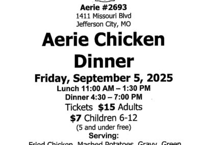 A flyer for a past event show details brining awareness to CACCMO.